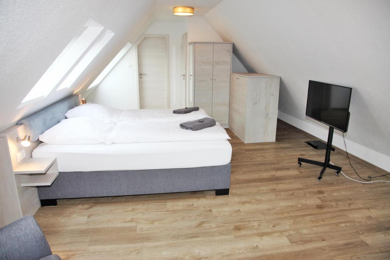 Hotel Pension Norddeich Bagian luar foto