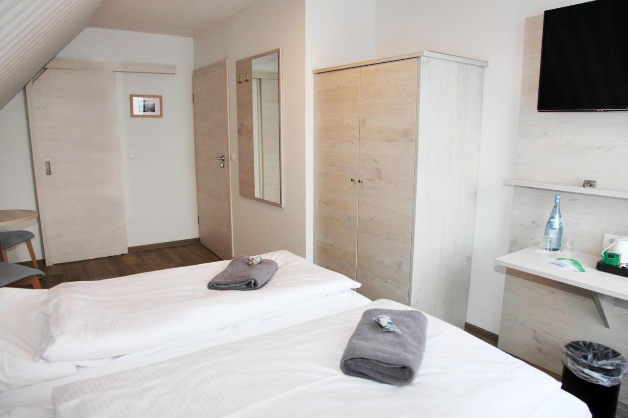 Hotel Pension Norddeich Bagian luar foto